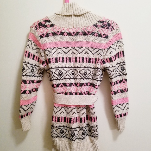 Girl's Cardigan Sweater, Button down - Picture 2 of 2